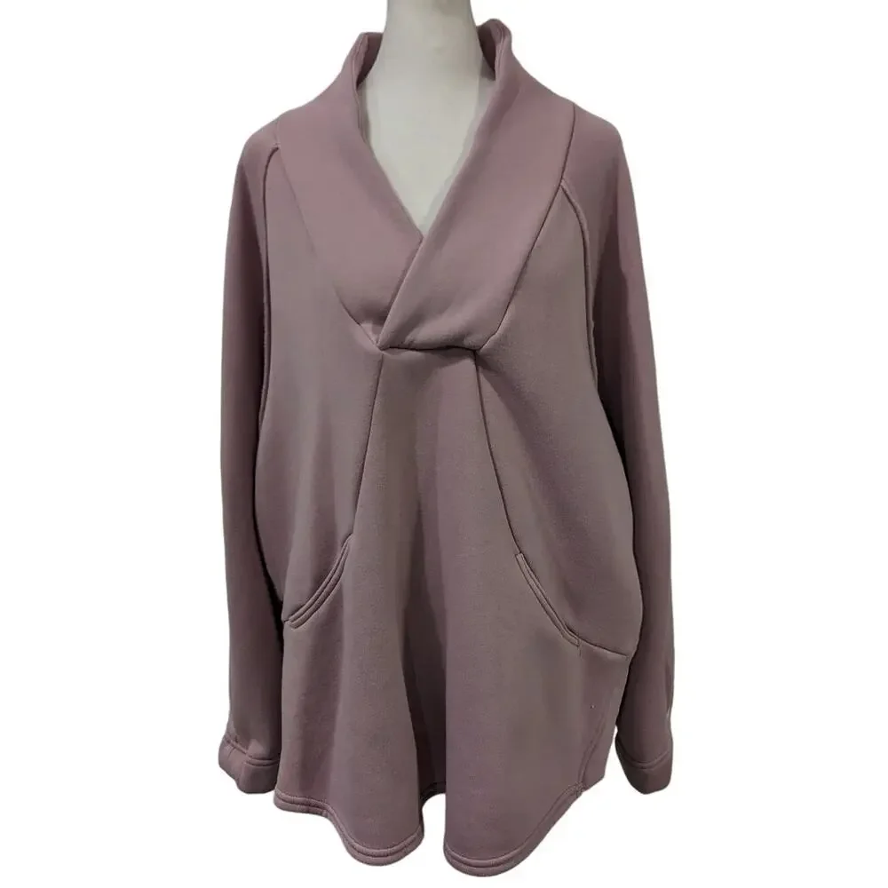 Free People Beach Burnished Lilac Marguerite Pullover Medium - Picture 3 of 9